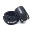 Black Ankle Cuffs Pair of black Jumbo Pilates Cuffs with thick fleece lining for heavy springs