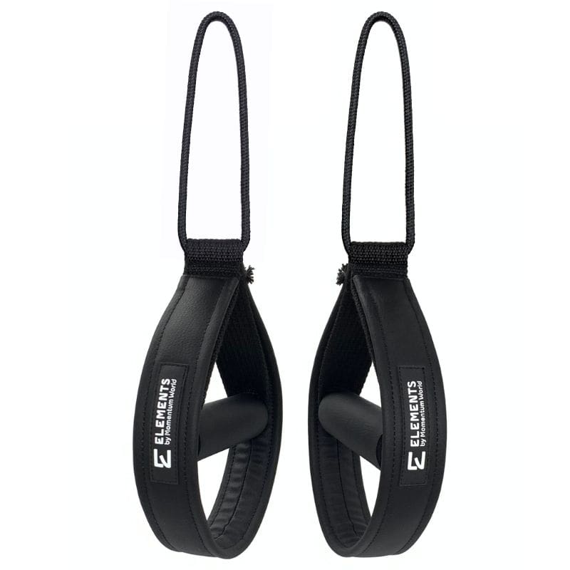 ELEMENTS® Compact Loop and Roll with Long Ropes in black wipeable material