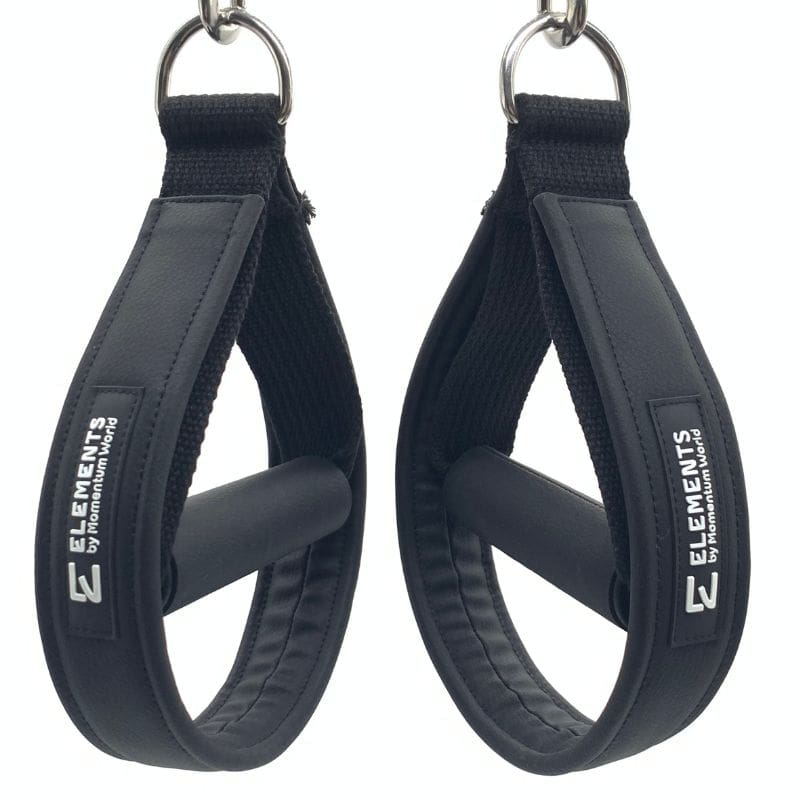 ELEMENTS® Wipeable Compact Loop and Roll Straps for Pilates Reformer practice