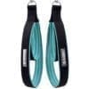 ELEMENTS Pilates Double Loop Straps ELEMENTS Pilates Double Loop Straps black with turquoise cotton mix lining