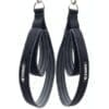 ELEMENTS Pilates Double Loop straps with cotton lining in grey colour with D ring