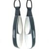 ELEMENTS-Pilates-Double-Loops-Grey-White-Rope Grey and White Pilates Double Loops
