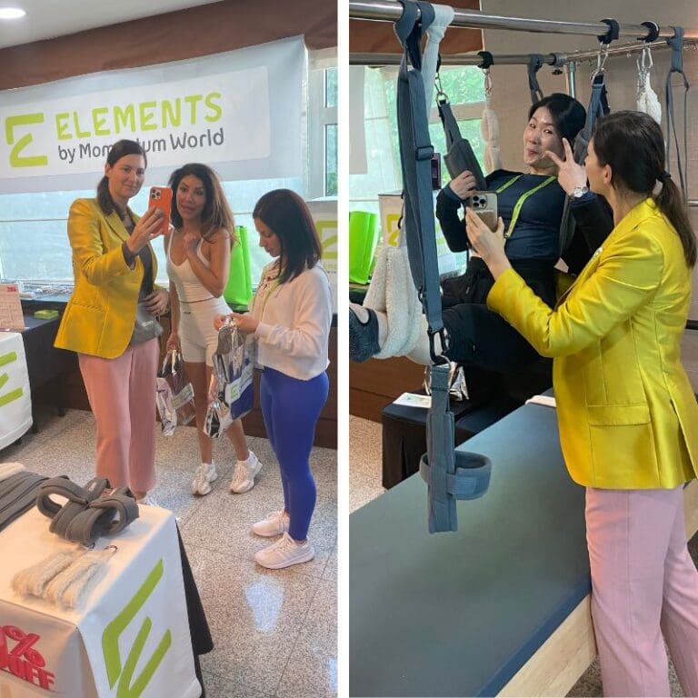 ELEMENTS by Momentum World sponsoring Pilates Conference in Seoul PIA 2024