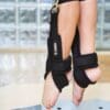 ELEMENTS Standing Straps 1 ELEMENTS® Standing straps in use on the feet in pointed position