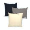 ELEMENTS Wipeable Pillowcases ELEMENTS wipeable pillowcases in black, taupe and sand shell colour