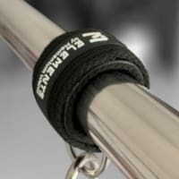 ELEMENTS Cuffs for Bars securely attached to Cadillac bar with D-ring