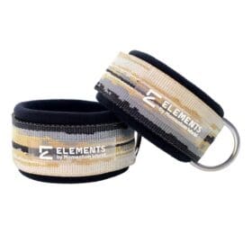 Product photo ELEMENTS Pilates Ankle Cuffs in mirage gold colour