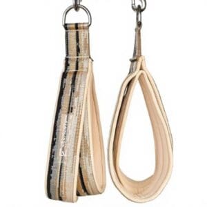 Product photo ELEMENTS double loop straps Large size in mirage gold colour