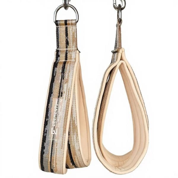 Product photo ELEMENTS double loop straps Large size in mirage gold colour