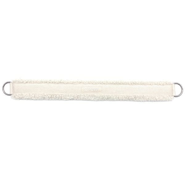 Safety Footstrap Ivory faux fur