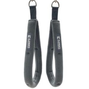 Shoulder Loops in grey fleece