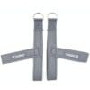 ELEMENTS® Foot Y Wide Pilates loop in grey with wipeable padded straps